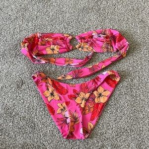 Kulani kini bandeau top and bottom